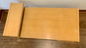lot 5 image: Gorgeous Wood Mid Century Coffee Table
