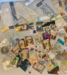 lot 58 image: Fun Lot of Scrapbooking Embellishments