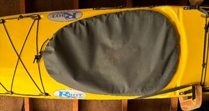 lot 4A image: Riot Kayak with Pilot Rudder System and Talic Racks