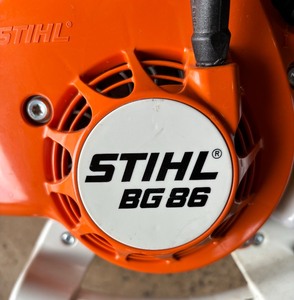 lot 219 image: Stihl Blower, Gas Can and Oil