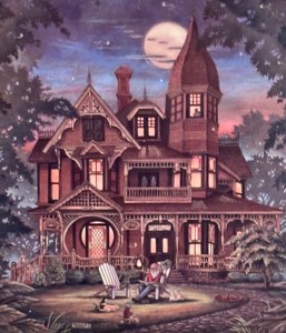 lot 273 image: Twilight Stories Framed Print by Randal Spangler