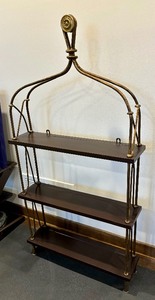 lot 279 image: Decorative Metal Shelf