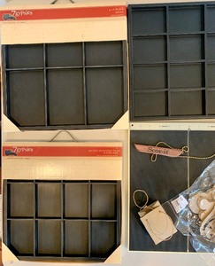 lot 84 image: DIY Crafts, Scrapbook Paper, Photograph Trays and More