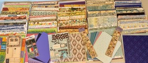 lot 307 image: One Stop Scrapbook Paper Shop Never Run Out of Paper Again