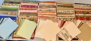 lot 308 image: Incredible Variety 0f Card Stock and Paper