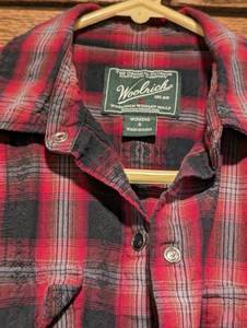 lot 268 image: Woolrich and Eddie Bauer Womens Plaid Shirts