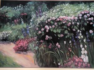 lot 288A image: Large Colorful Framed Scenic Print #2