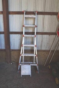 lot 43 image: Little Giant ladder system