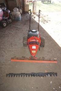 lot 51 image: Troy-Bilt sickle bar mower