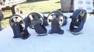 lot 132 image: casters