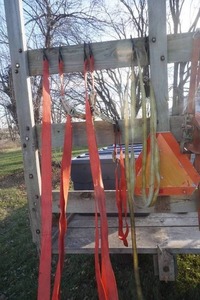 lot 144 image: ratchet straps