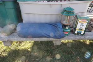lot 150 image: camping supplies