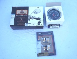 lot 161 image: chrome motorcycle parts