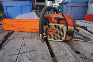 lot 175 image: stihl chainsaw