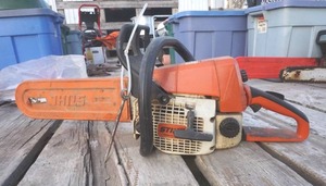 lot 174 image: stihl chainsaw