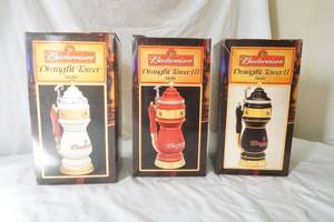 lot 224 image: Budweiser beer tower steins