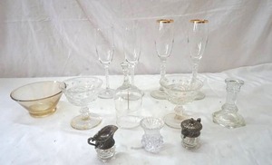 lot 310 image: stemware and glassware