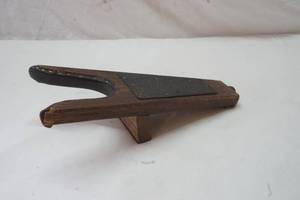 lot 357 image: antique wood boot remover