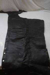 lot 422 image: mens leather chaps