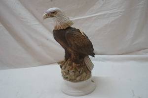 lot 439 image: vintage Hoffman eagle decanter