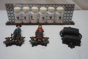 lot 454 image: cast iron clips
