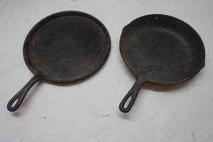 lot 455 image: cast iron cookware
