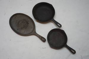 lot 456 image: cast iron cookware