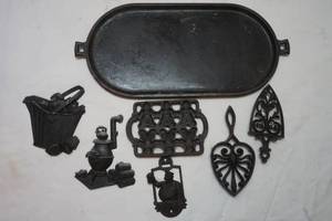 lot 457 image: cast iron cookware