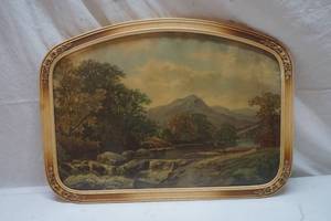 lot 481 image: vintage wall art