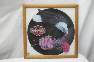 lot 527 image: Harley Davidson eagle print