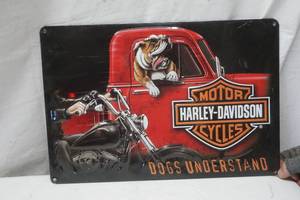 lot 528 image: Harley Davidson sign