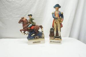 lot 539 image: bi-centennial founding fathers decanters