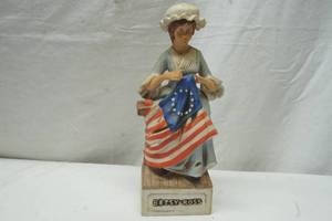lot 540 image: bi-centennial founding fathers decanter