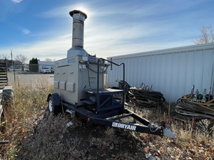DryAir Ground Thaw Heater System on Trailer with Manifolds, Hoses, Lines, Etc...