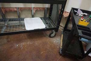 lot 21 image: Wheeled Commercial Pallet Racking Heavy Duty Storage Shelving