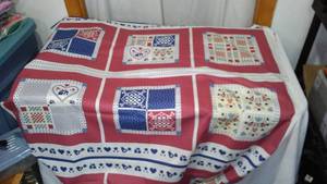 Cotton Fabric Quilt Panels.