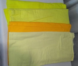 Yellow Flannel Fabric.