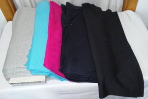 Ribbed Knit Fabric.