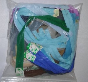 Zippers Many Colors, 12in.