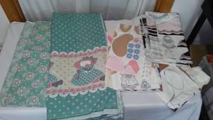 Cotton Fabric And Stuffies.