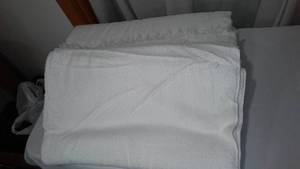 White Terry Cloth.
