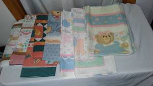 Quilt Panels and Pillow Pieces.