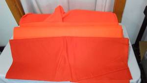 Orange Fabrics.