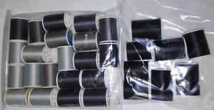 Thread. Black, Grey