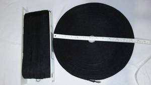 Black Nylon Strapping.