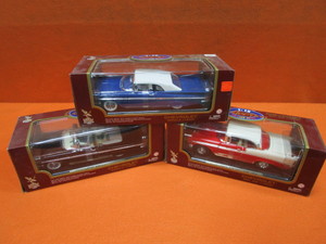 (3) 118th Diecast 59 Impala, 56 Chevy Bel Air, 59 Impala