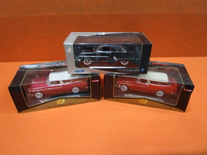 (3) 118th Diecast (2) 55 Chevy Nomads, 53 Ford Crestline Sunliner