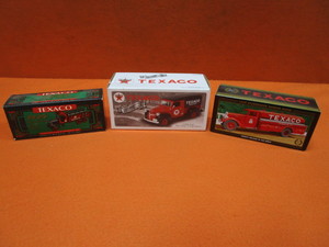 (3) Texaco Diecast Trucks