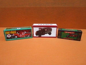 (3) Texaco Diecast Trucks