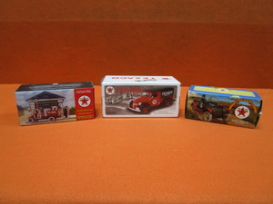 (3) Texaco Diecast Trucks